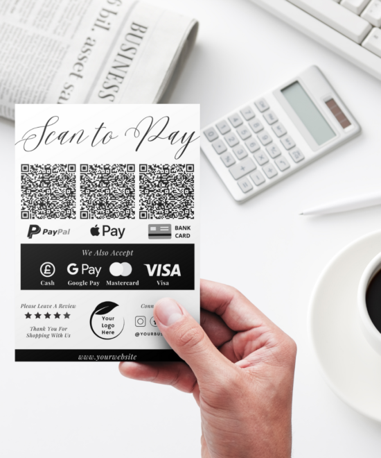 Scan To Pay - Simple (Canva Template) - Image 2