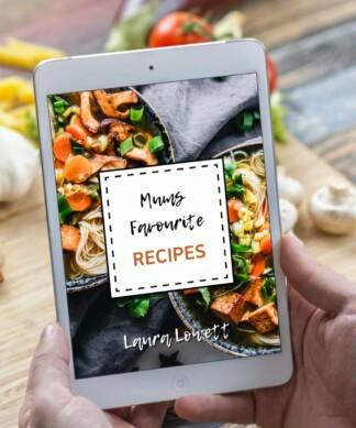 Recipe Book Template - Mums Favourite Recipes